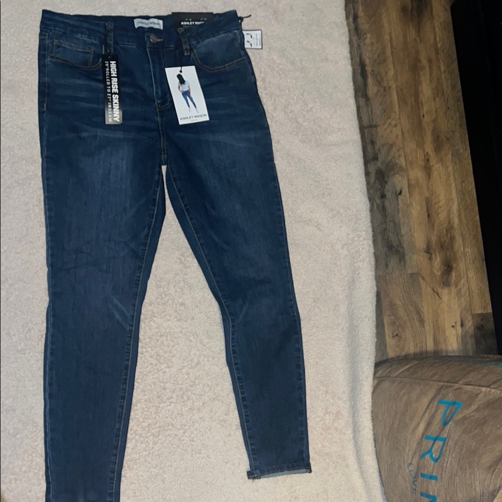 Ashley Mason High Rise Blue Jeans
